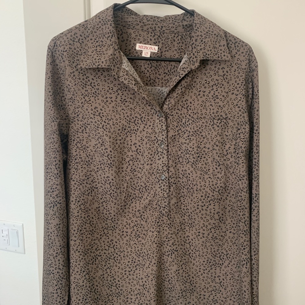 Marina button up